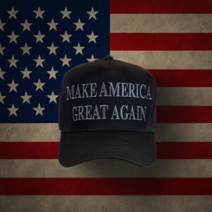 Trump Never Surrender Black MAGA Hats for Patriots