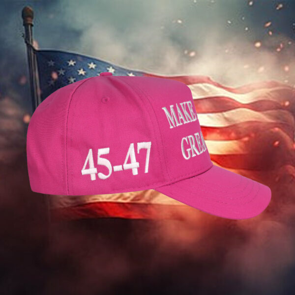 45-47 MAGA Hat – Hot Pink1