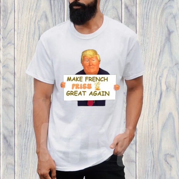 Authorized Trump Funny Make French Fries Great Again 2024 Trump Vance T-Shirt