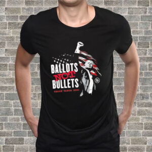 Ballots not bullets Trump Vance 2024 T-Shirt56