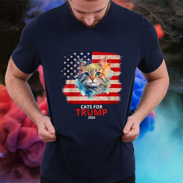 Cats For Trump 2024 Funny Vance T-Shirt7