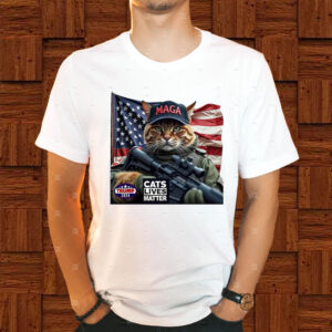 Cats Lives Matter Maga Trump 2024 Shirt, Cats Lives Matter Trump 2024 Tee, MAGA Support1