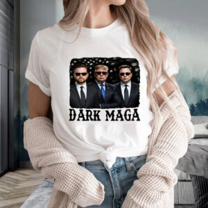 DARK MAGA JD Vance Trump Elon Musk T-Shirt2