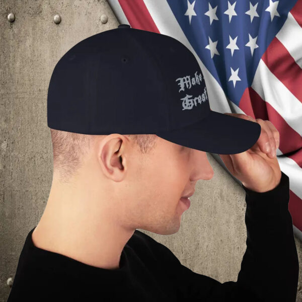 Dark Gothic MAGA Hat Embroidered - Elon Musk Dark Gothic MAGA Hat