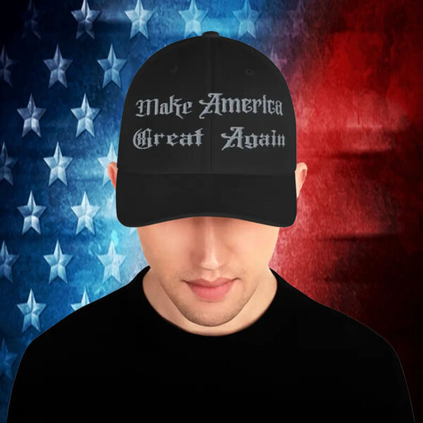 Dark Gothic Make America Great Again Hat - Trump Elon Musk2