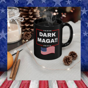 Dark MAGA!! Black Mug