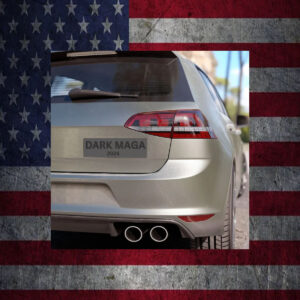 Dark MAGA Car Magnet ,Sticker