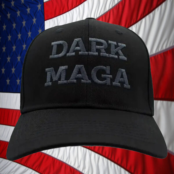 Dark MAGA Custom Embroidered Hat