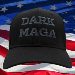 Dark MAGA Custom Embroidered Hat2