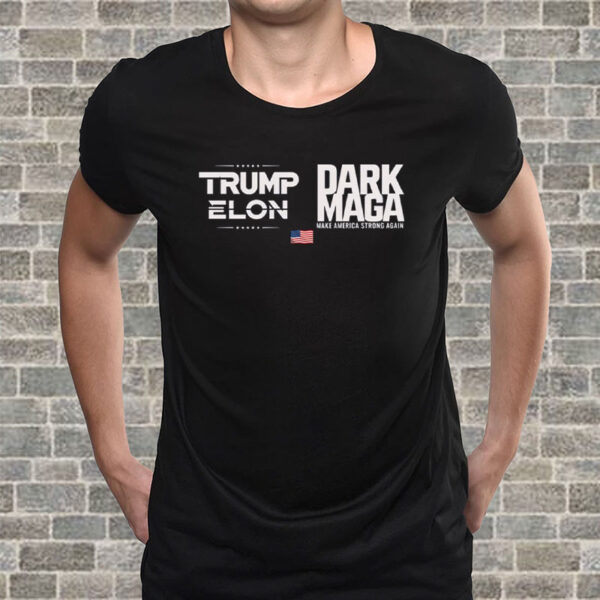 Dark MAGA Elon Musk Trump - Make America Great Again T-Shirt4