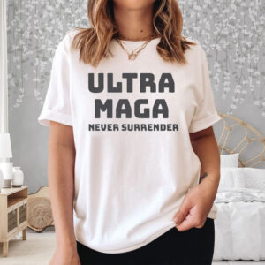 Dark MAGA President Trump 2024 Ultra MAGA ,Never Surrender T-Shirt1