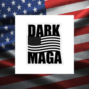 Dark MAGA Sticker, Donald Trump For President Car Magnet5