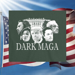 Dark MAGA Trump Car Magnet ,Stickers4