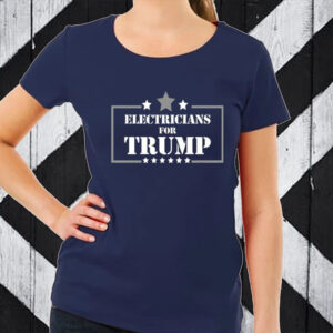 Electricians For Trump T-Shirt1