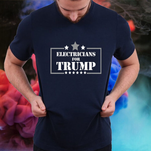 Electricians For Trump T-Shirt2