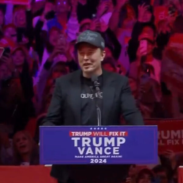 Elon Musk At Trump MSG Rally I'm Dark, Gothic MAGA Hat4