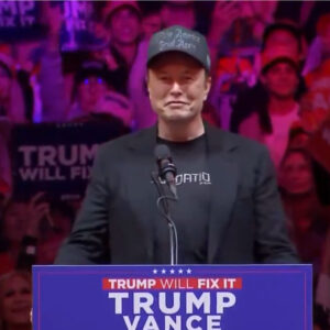 Elon Musk comes out in support of Trump in 'dark gothic MAGA' Hat1