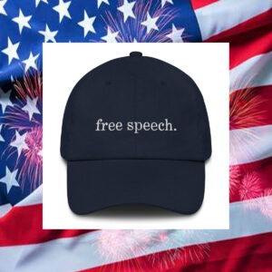 Free Speech Embroidered Dad Hat - Robert F. Kennedy Jr2