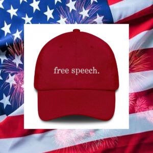 Free Speech Embroidered Dad Hat - Robert F. Kennedy Jr3