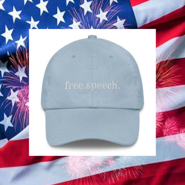 Free Speech Embroidered Dad Hat - Robert F. Kennedy Jr5