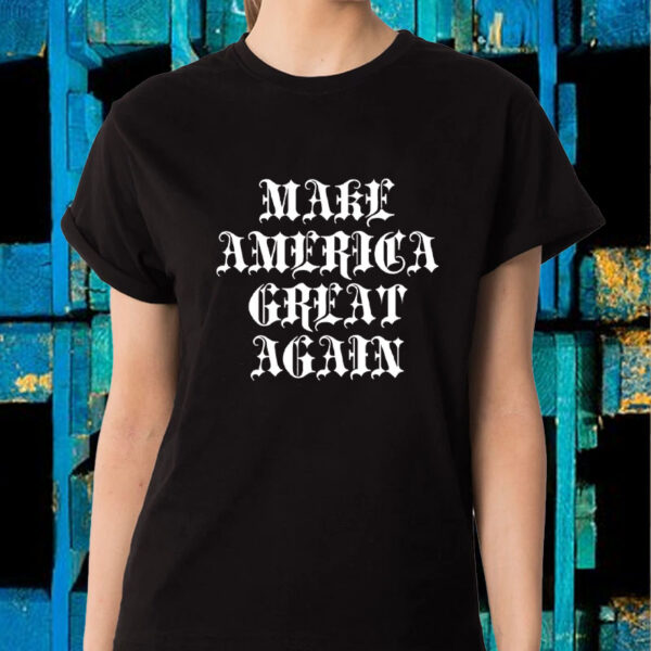 Gothic Dark MAGA Shirt - Make America Great Again - Election 2024 Republican T-Shirt2