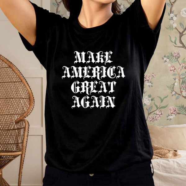 Gothic Dark MAGA Shirt - Make America Great Again - Election 2024 Republican T-Shirt5