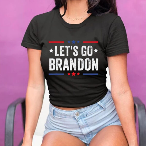 Let's Go Brandon Patriotic FJB Political T-Shirt