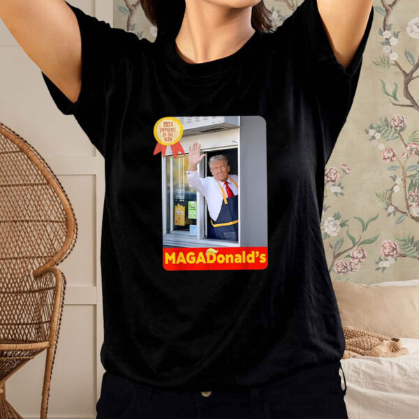 MAGADonald's Trump 2024 T-Shirt - Trump Vance 2024 MAGA Shirt5