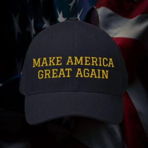 Make America Great Again -Black Gold Maga Hat2