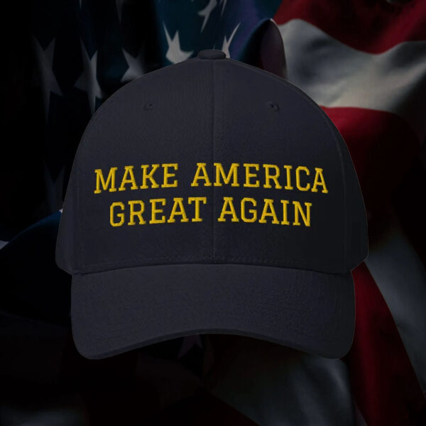 Make America Great Again -Black Gold Maga Hat2