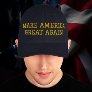 Make America Great Again -Black Gold Maga Hat5