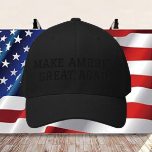 Make America Great Again Hat - Dark MAGA Fitted Hat7