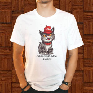 Make Cats Sate Again -MAGA - USA Elections T-Shirt1