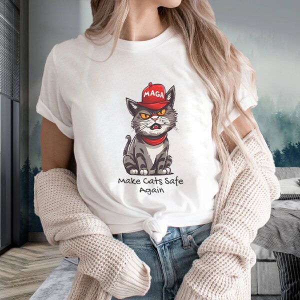 Make Cats Sate Again -MAGA - USA Elections T-Shirt2