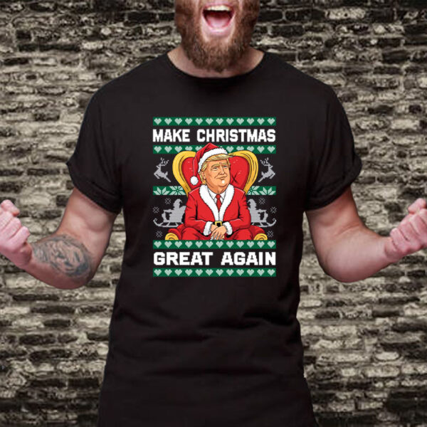 Make Christmas Great Again Trump ,Trump Vance 2024 T-Shirt2