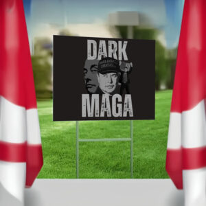 Musk Dark MAGA Yard Sign - Make America Great Again4