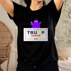 Official Grimace Trump Vance McDonalds 2024 I’m Lovin’ It Shirt76