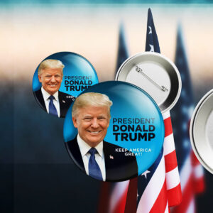 President Donald TRUMP - Keep America Great! Pin Button2