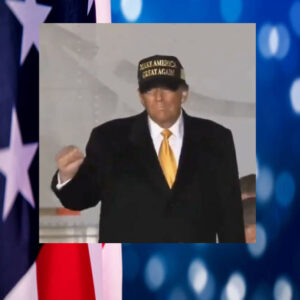 President Trump debuts the BLACK & GOLD MAGA HAT6