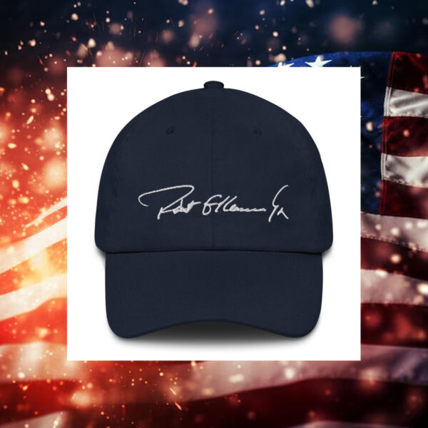 Robert F. Kennedy Jr. Signature Embroidered Dad Hat1