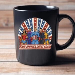 Trump 2024 Mug ,Maga Maha RFK Jr Elon Tulsi JD Vance American Superheroes Avengers Trump Mug