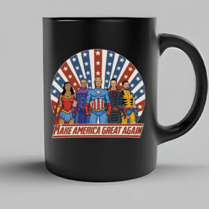 Trump 2024 Mug ,Maga Maha RFK Jr Elon Tulsi JD Vance American Superheroes Avengers Trump Mug4