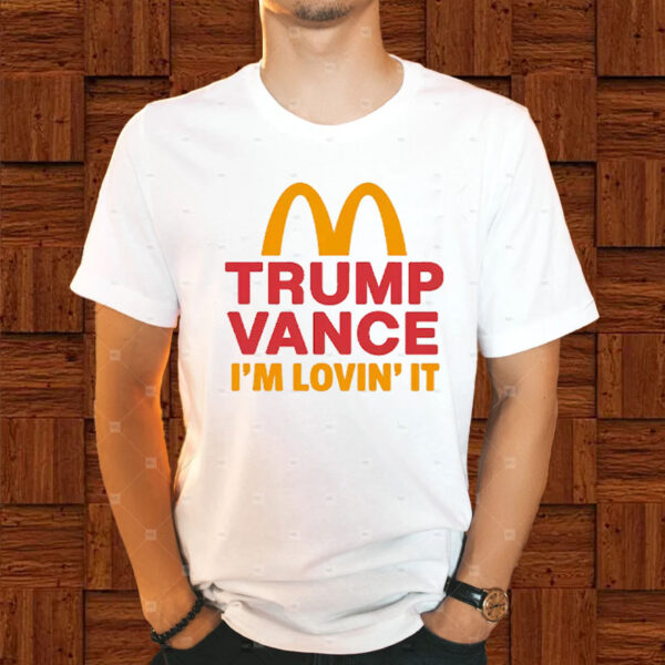 Trump Mcdonalds Shirt Donald Trump 2024 T-Shirt Mcdonalds Maga