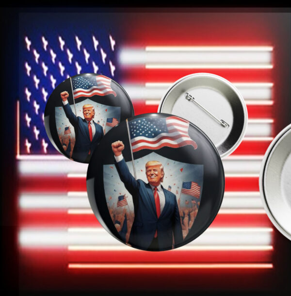 Trump USA Pin Button2