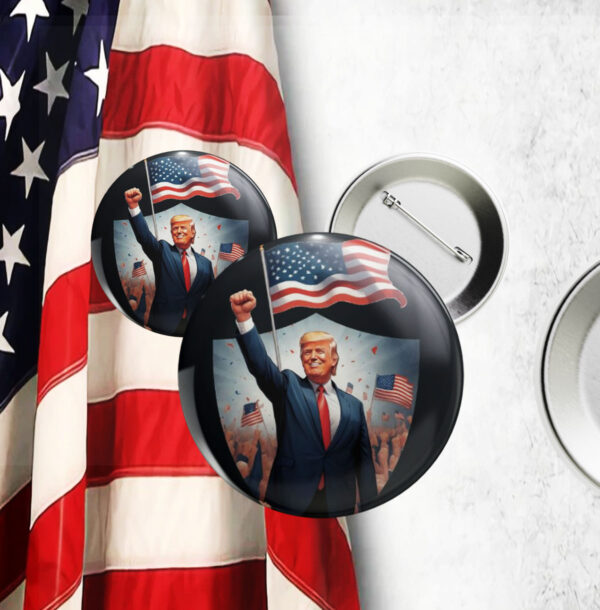 Trump USA Pin Button3