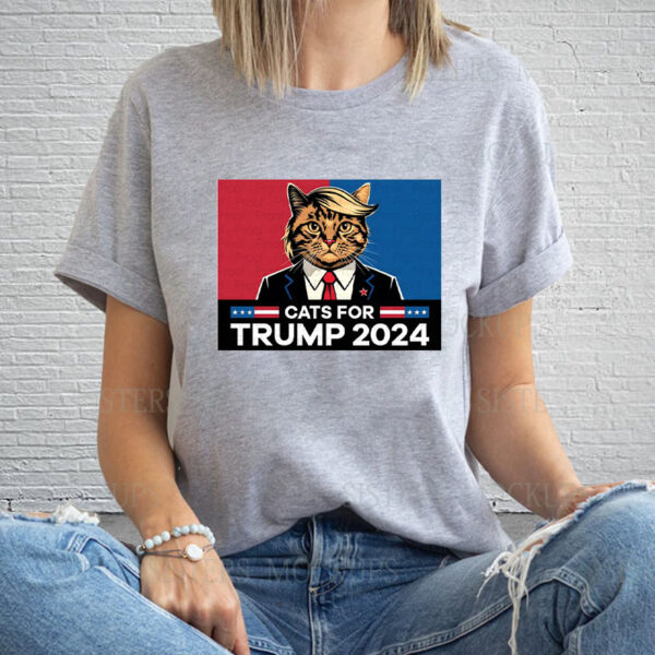 Trump Vance - 2024 Election Support - Cats For Trump 2024 T-Shirt