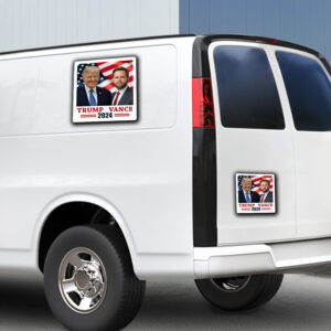 Trump Vance 2024 Sticker - Car Magnet - Decal4