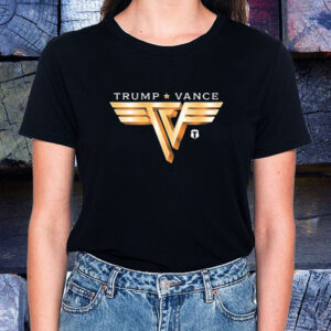 Trump Vance Rocker Gold T-Shirt1