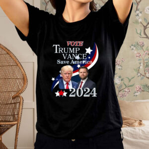 Vote Trump Vance Save America 2024 T-Shirt4