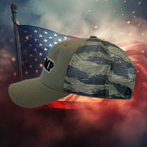 Worn Mesh Back Camo Hat